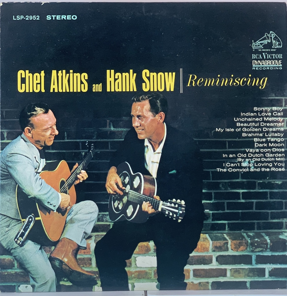Chet Atkins and Hank Snow - Reminiscing (LP usado)