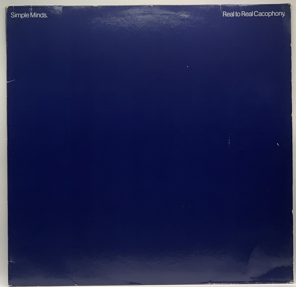 Simple Minds - Real to Real Cacophony (LP usado)