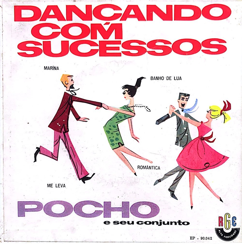Pocho - Dançando com Sucessos (Vinil 7" EP usado)