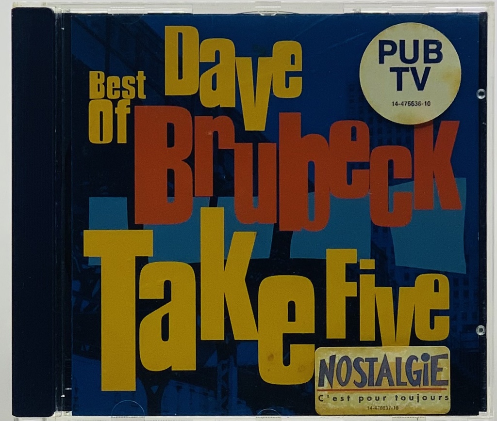 Dave Brubeck – Take Five [Best of] (CD usado)