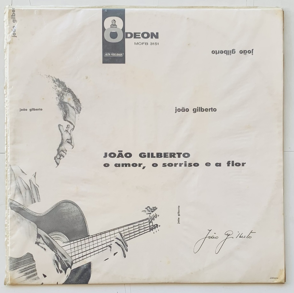 João Gilberto - O Amor, o Sorriso e a Flor [1ª edição](LP usado)