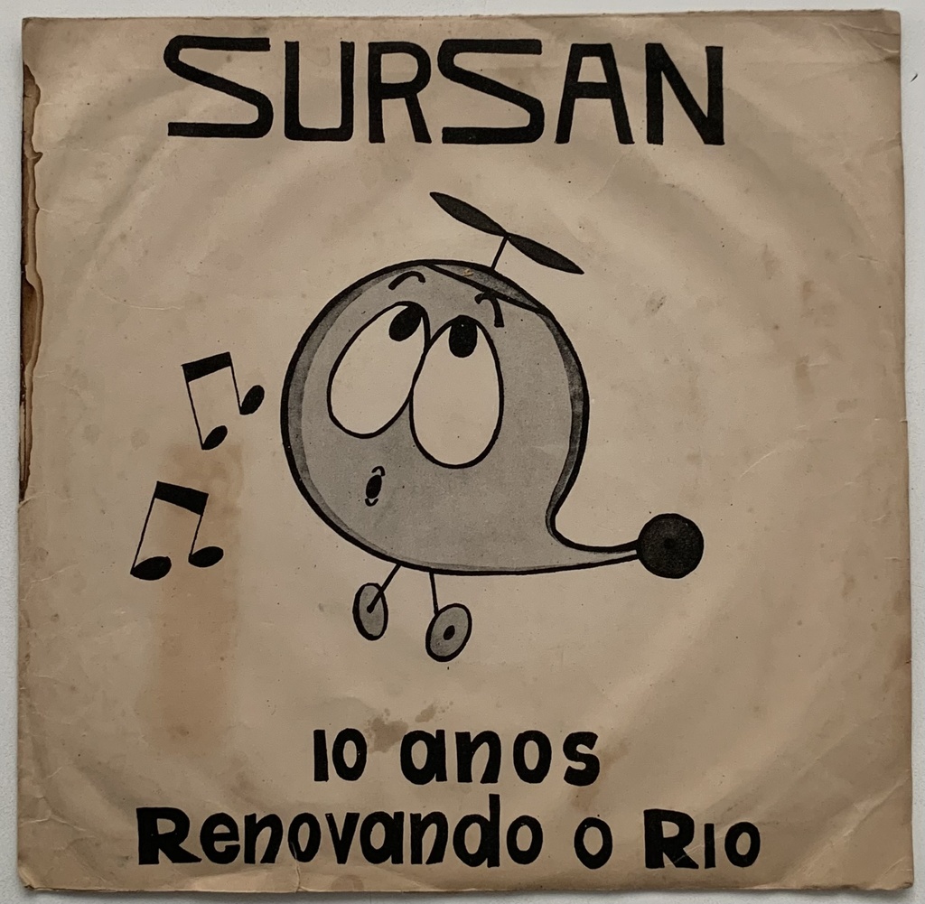 Monsueto- [Sursan 10 anos renovando o Rio] - O Dr. Subiu o Morro / Casa um da Vila (Vinil 7" usado)