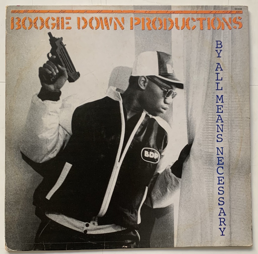 V/A - Boogie Down Productions – By all Means Necessary (LP usado)