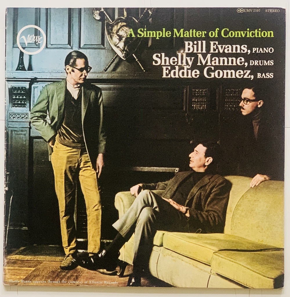 Bill Evans, Shelly Manne, Eddie Gomez - A Simple Matter of Conviction (LP usado)