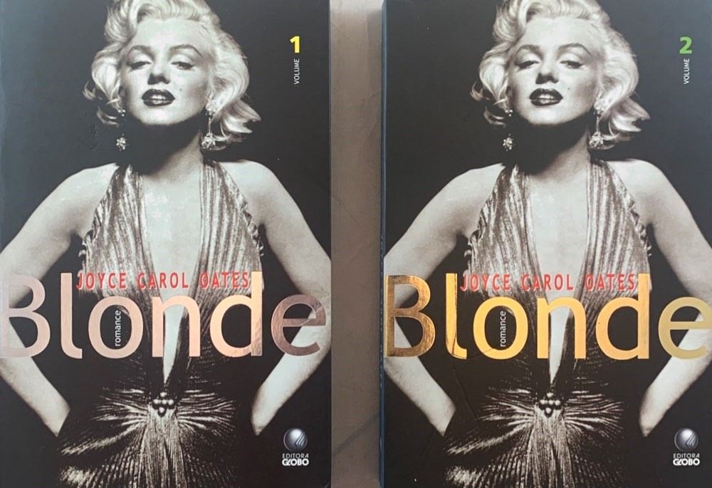 Combo - Joyce Carol Oates - Blonde Vol 1 & Vol 2  (2 livros usado)