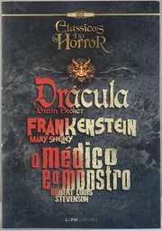 [TOM] Clássicos do Horror - Frankenstein / O Médico e o Monstro / Drácula (Livro usado)