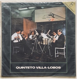 Quinteto Villa-Lobos - Obras de Villa-Lôbos e Edino Krieger (LP usado)