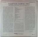 Hampton Hawes Trio - (LP usado)