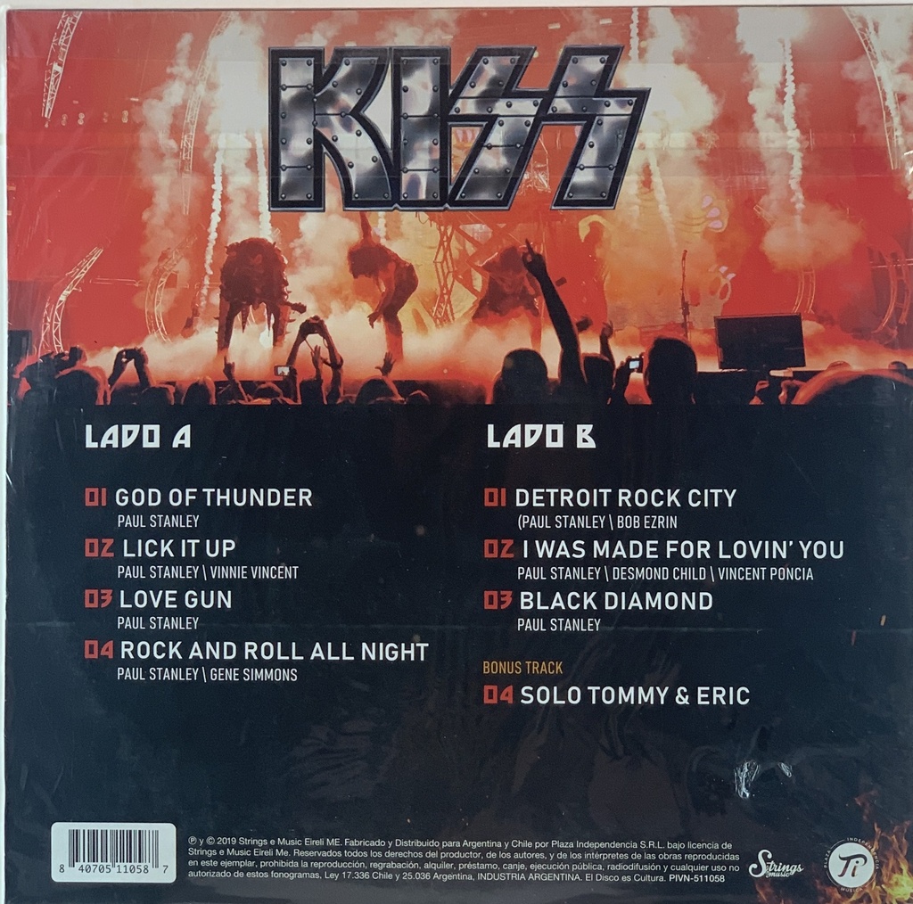 Kiss - World Tour Monster/Live From Europe Vol1 (LP novo)