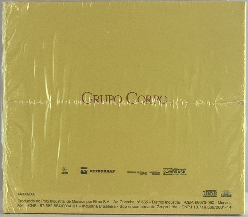 Gilberto Gil - Grupo Corpo - (CD novo)