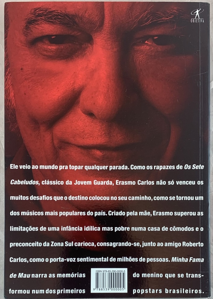 Minha Fama de Mau - Erasmo Carlos (Livro usado)