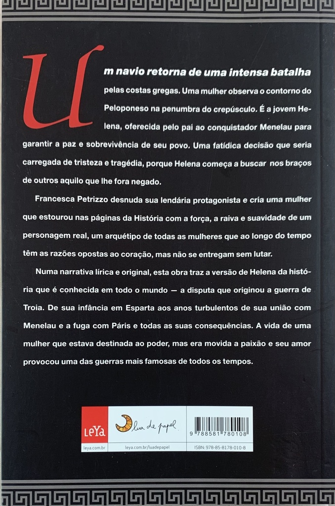 Helena de Troia - Francesca Petrizzo (Livro usado)