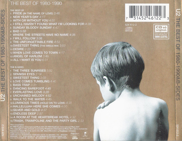 U2 - The Best Of 1980/1990 (2 CD novo)