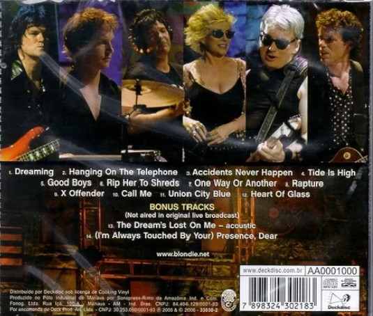 Blondie - Live By Request (CD novo)