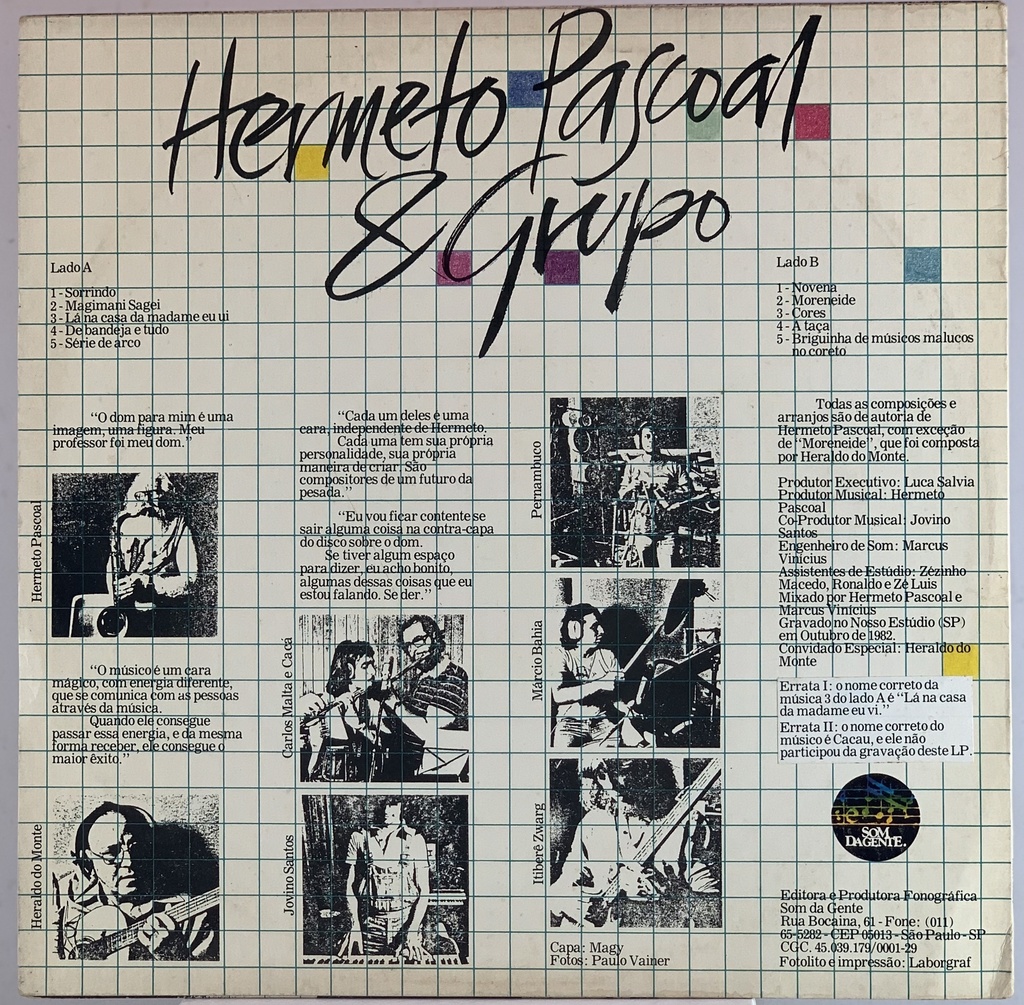 Hermeto Pascoal & Grupo (LP usado)