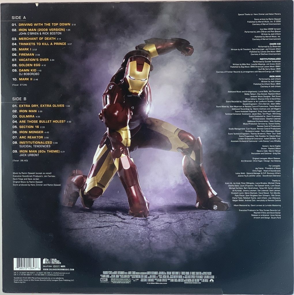 Iron Man (T.S.) - Ramin Djawadi (LP usado)