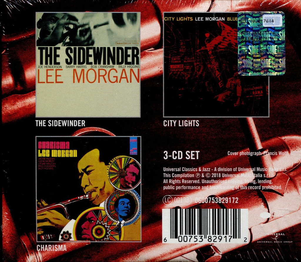 Lee Morgan - 3 Essential Albuns (3 CDs novo) (digipack)