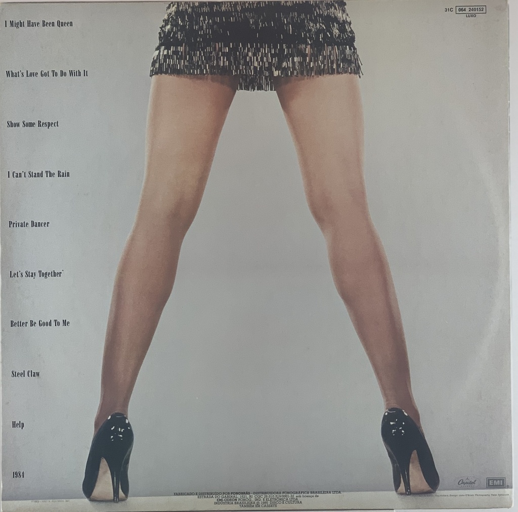 Tina Turne - Private Dancer (LP usado)