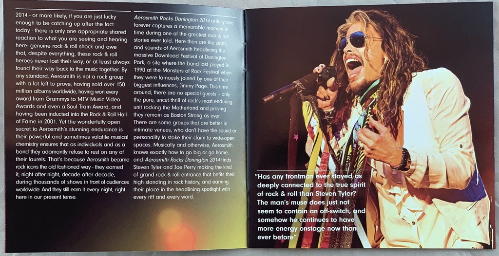 Aerosmith - Rocks Donington 2014 (2CDs + DVD usado)