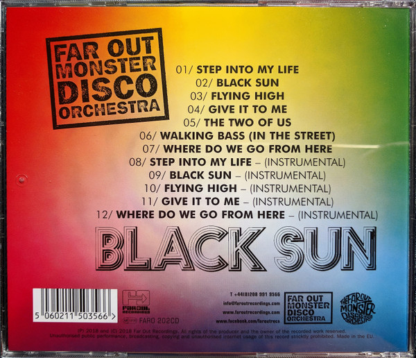 Far Out Monster Disco Orchestra - Black Sun (CD novo)