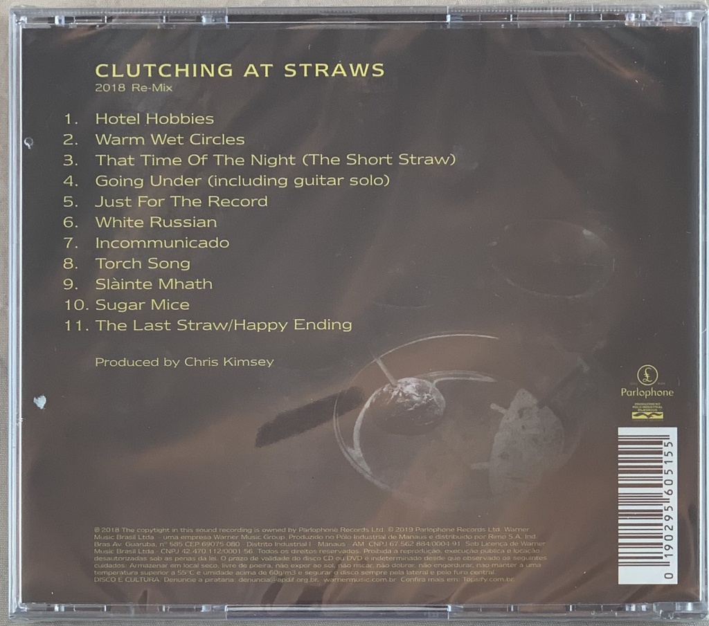 Marillion - Clutching At Straws  (CD novo)