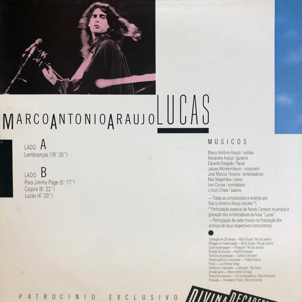 Marco Antonio Araujo - Lucas (LP usado)