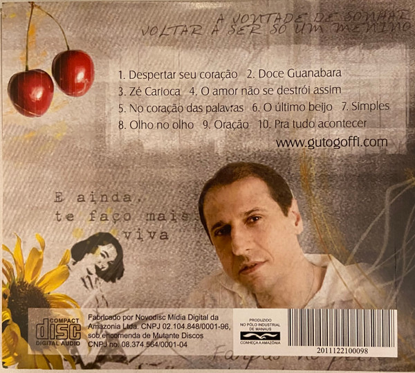 Guto Goffi - Alimentar (CD novo)