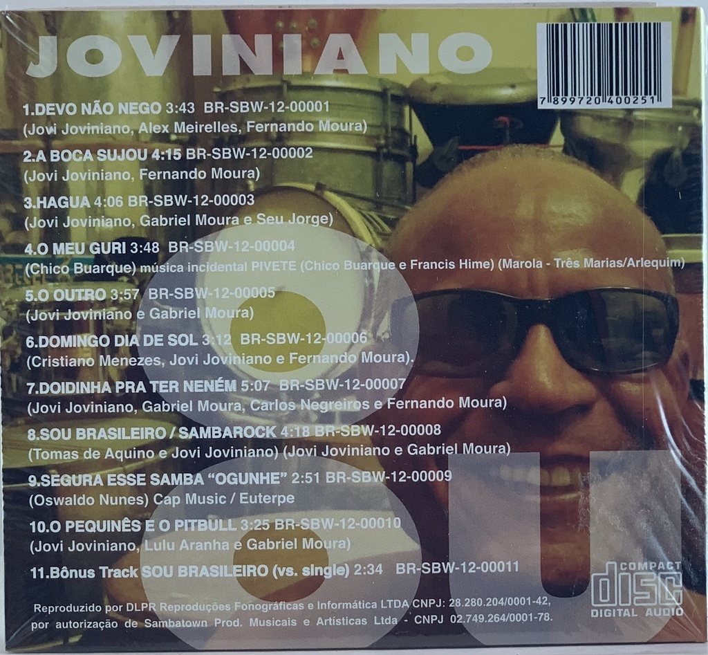 Jovi Joviniano - O Outro (CD novo)