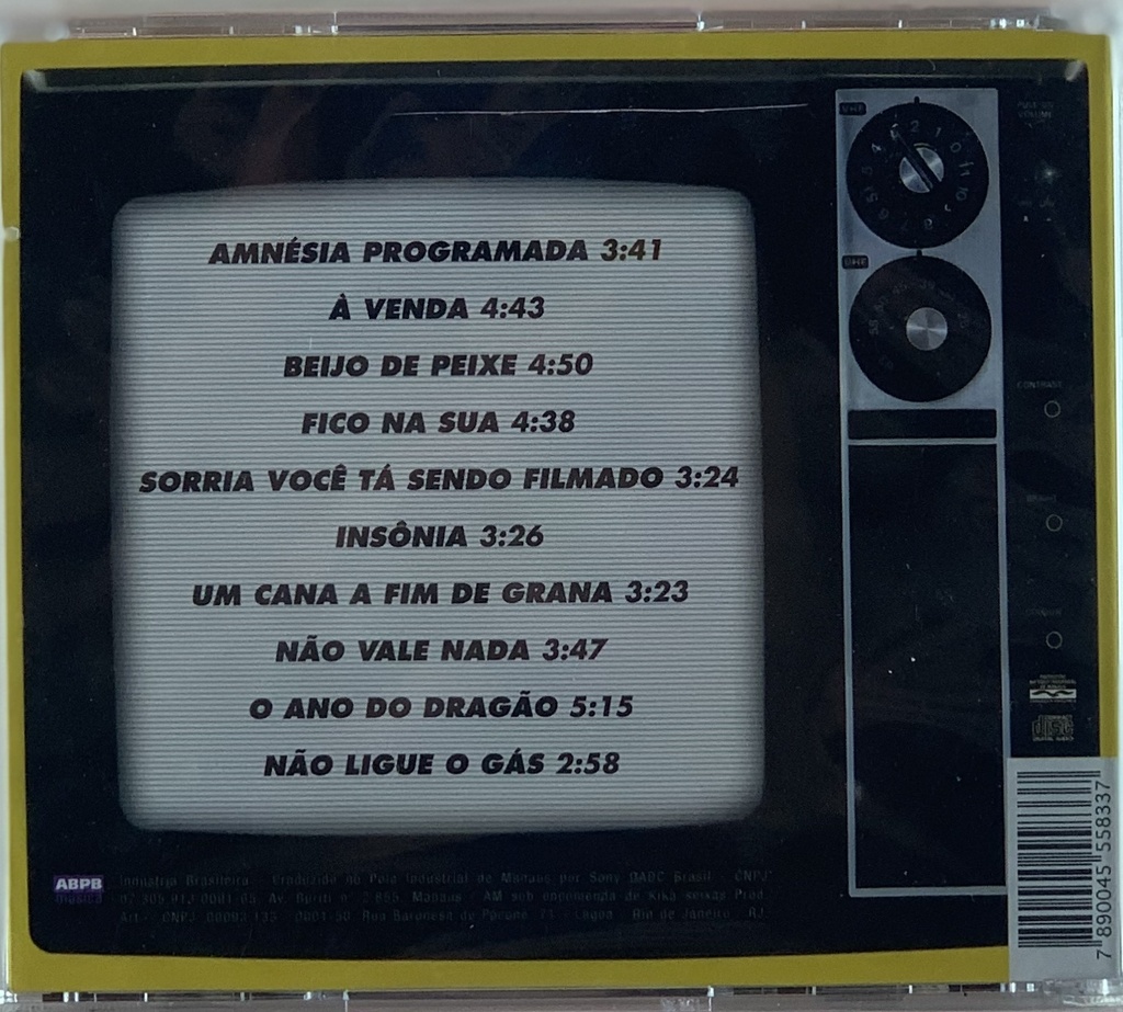 Arnaldo Brandão - Amnésia Programada (CD novo)