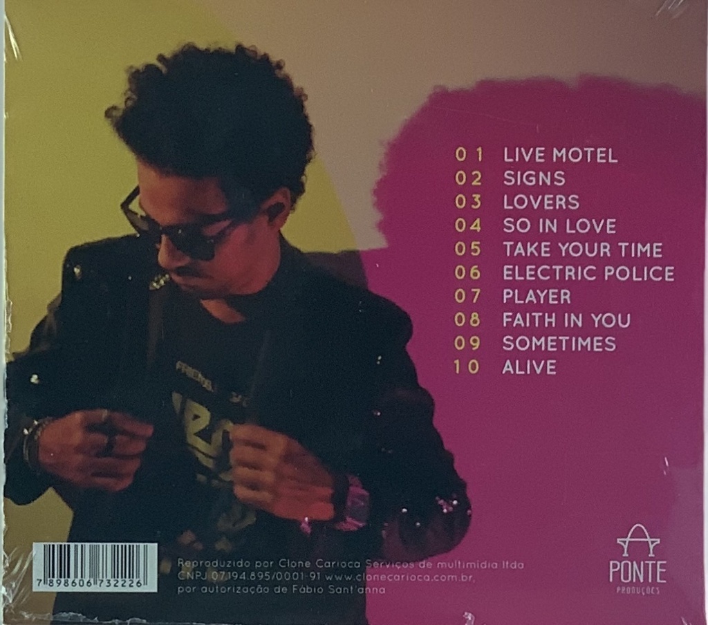 Fabio Sant'anna - Live Motel (CD novo)