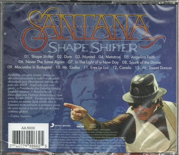 Santana - Shape Shifter (CD usado)