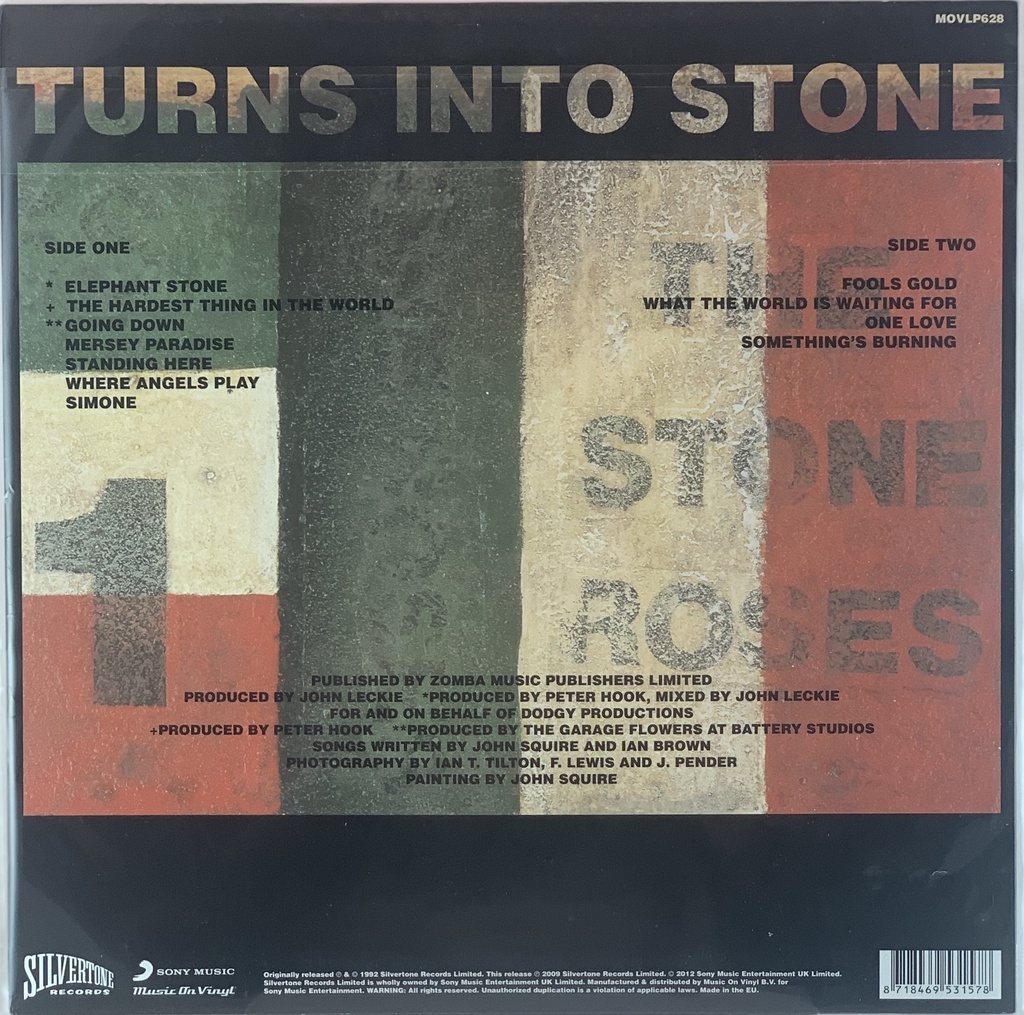 Stone Roses - Turns Into Stone (LP nov)