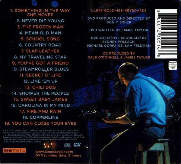 James Taylor - One Man Band (CD+DVD novo)