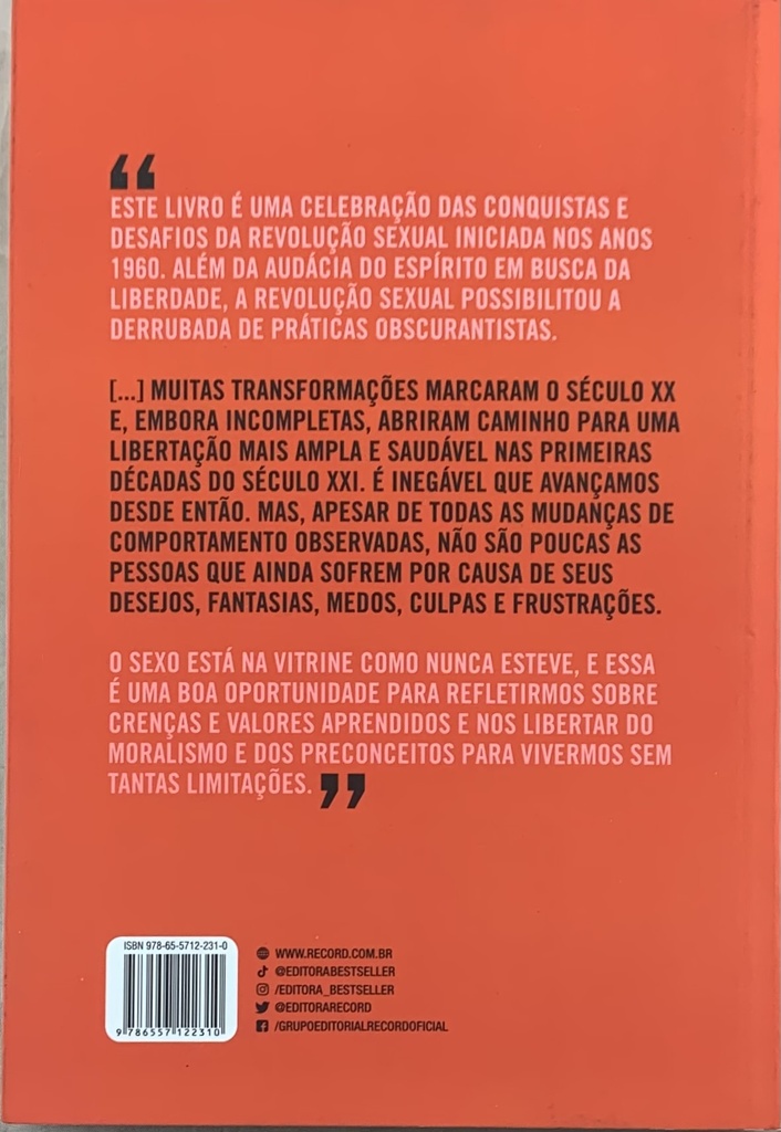 Sexo na Vitrine - Regina Navarro Lins (Livro novo)