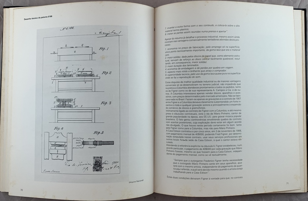 Registro Sonoro por Meios Mecânicos no Brasil - Humberto M. Franceschi (livro Usado)