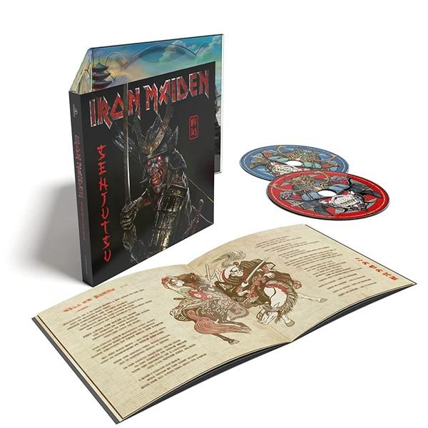 Iron  Maiden – Senjutson (2 CDs digipack)(novo lacrado)