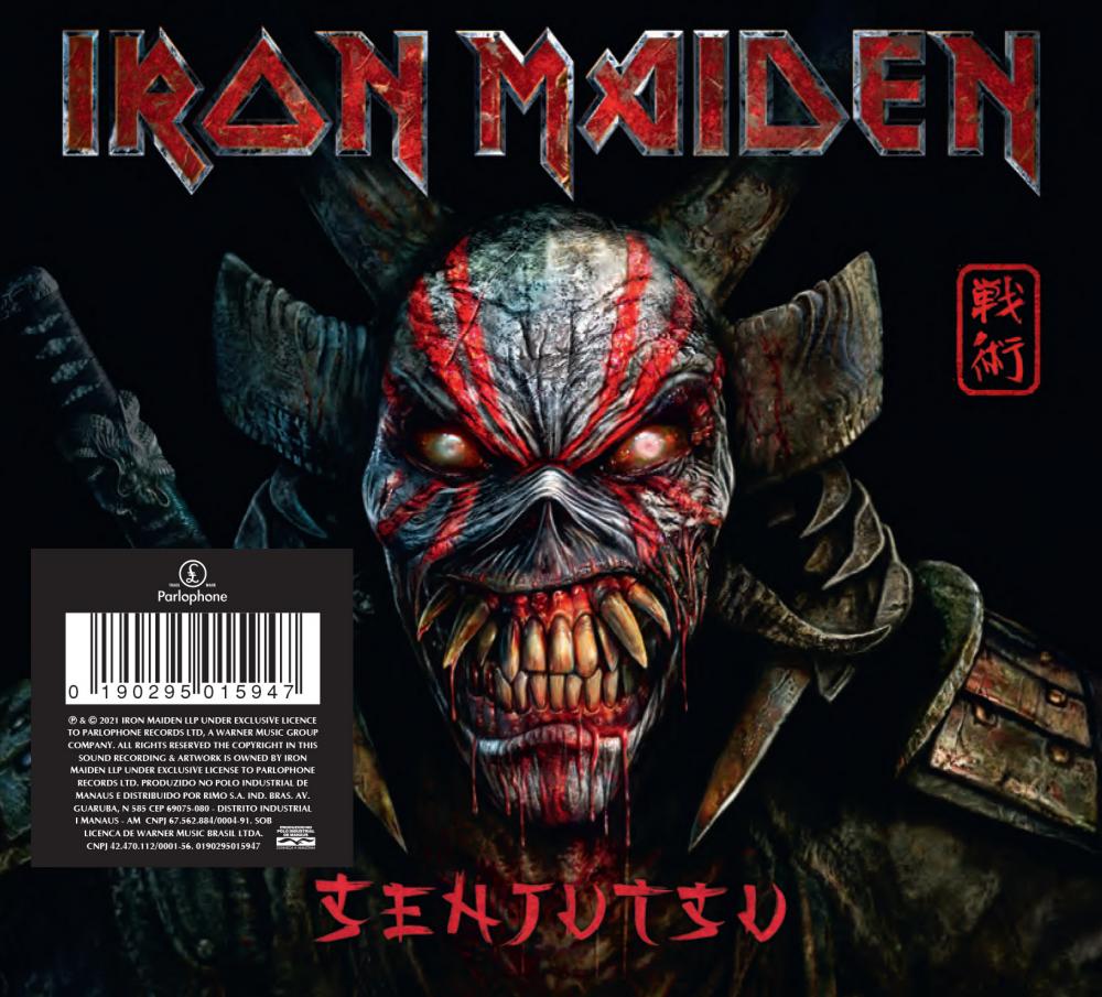 Iron  Maiden – Senjutsu (2 CDs digipack)(novo lacrado)