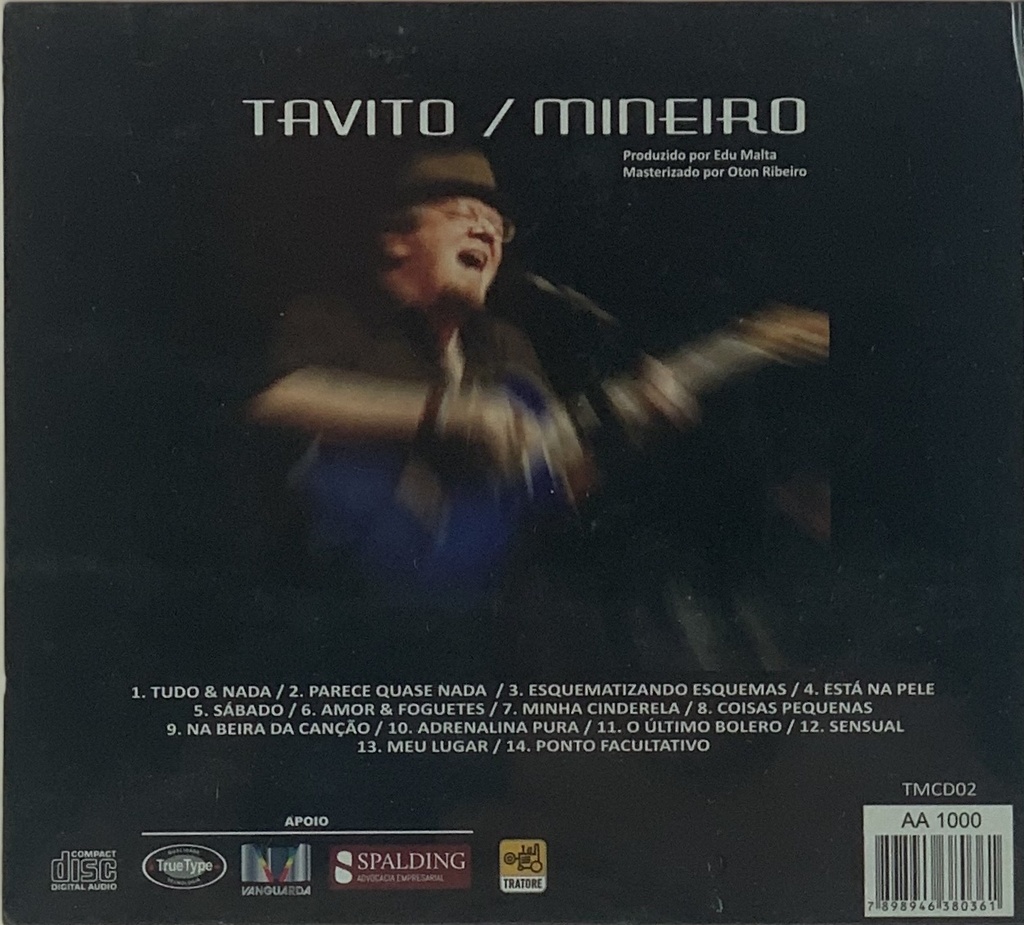 Tavito - Mineiro (CD novo)