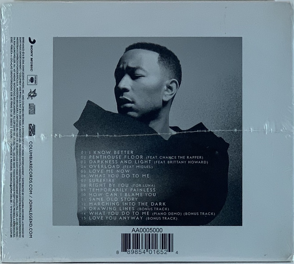 John Legend - Darkness And Light (CD novo)