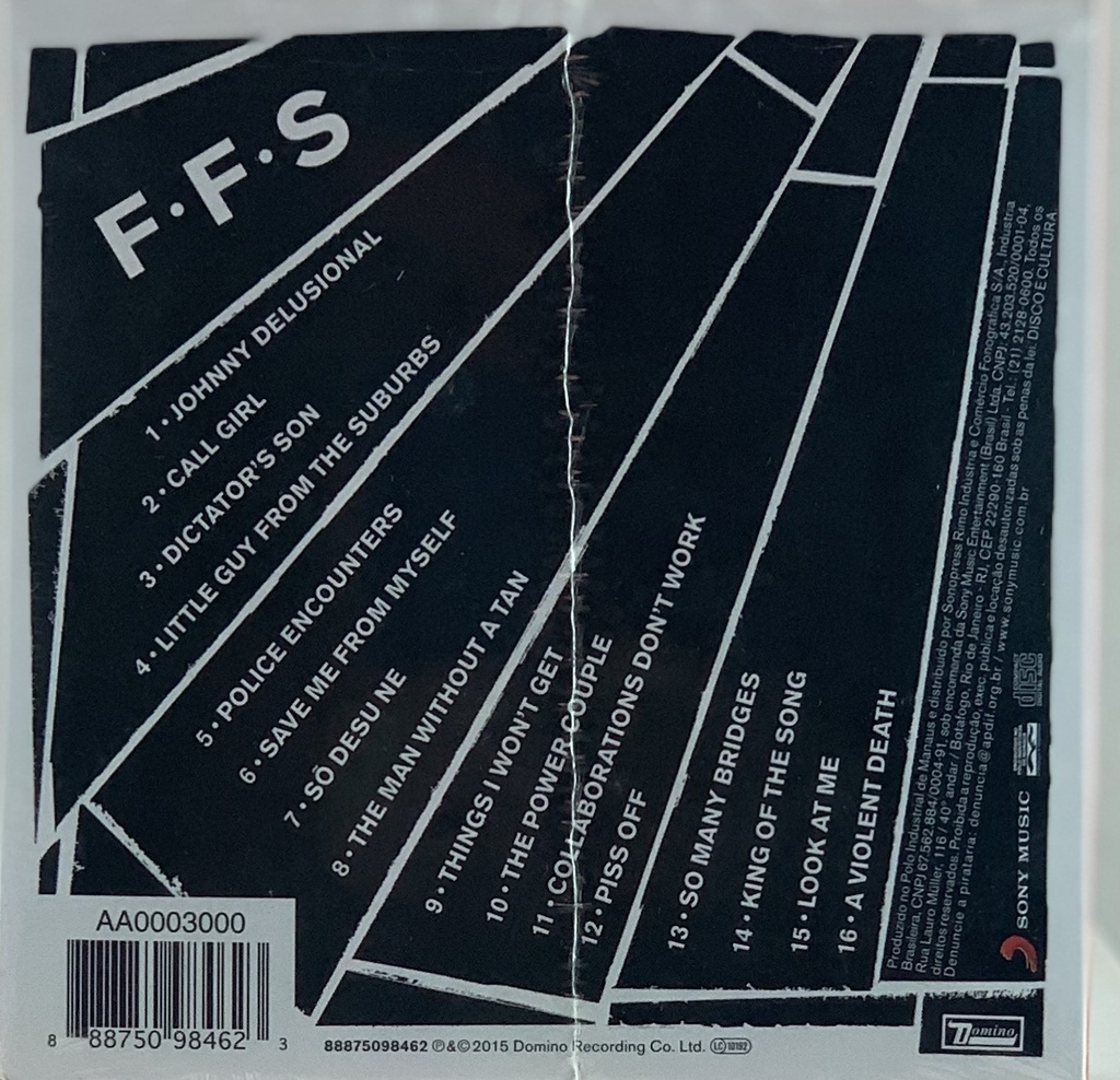 F.F.S - Franz Ferdinand & Sparks (CD novo)