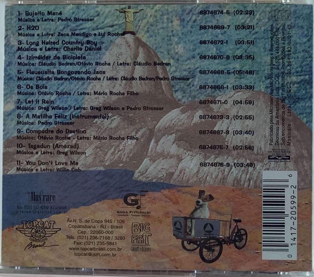 Macabú - Izirraider De Bicicleta (CD novo)