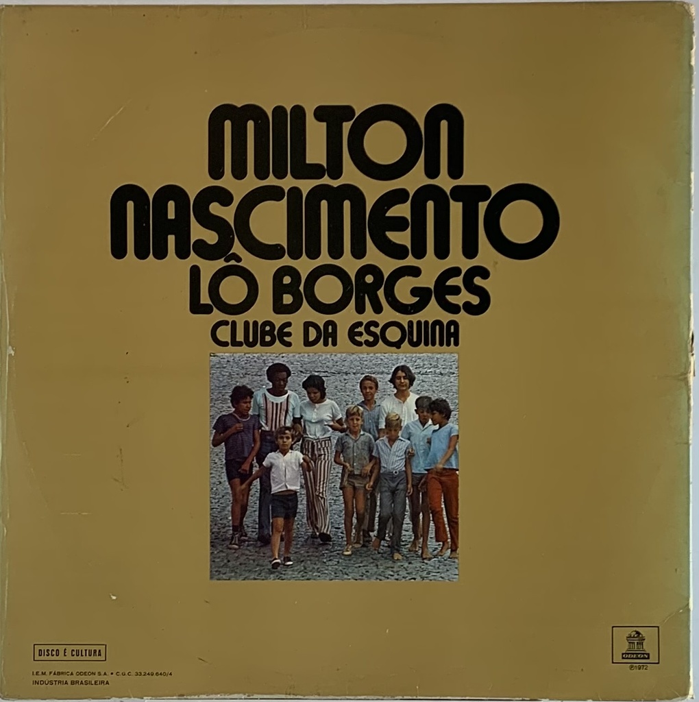 Milton Nascimento- Clube da Esquina