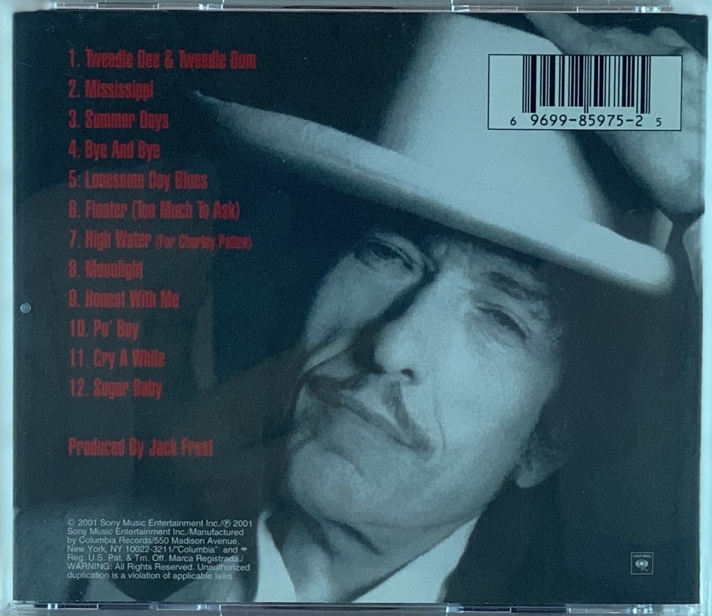 Bob Dylan - Love And Theft (CD usado)