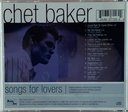 Chet Baker - Songs For Lovers (CD usado)