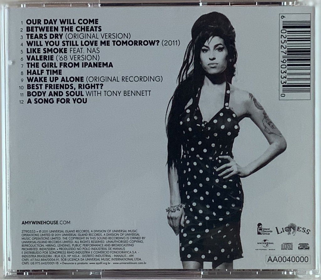 Amy Winehouse - Lioness:Hidden Treasures (CD usado)