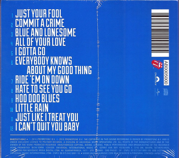 Rolling Stones - Blue & Lonesome (CD novo)