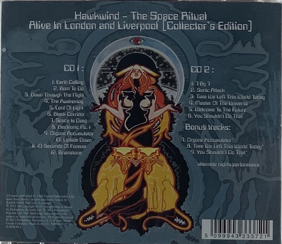 Hawkwind - Space Ritual (2CDs novo)