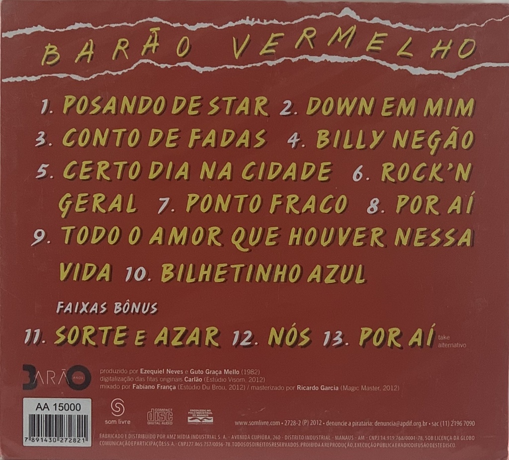 Barão Vermelho - Barão vermelho