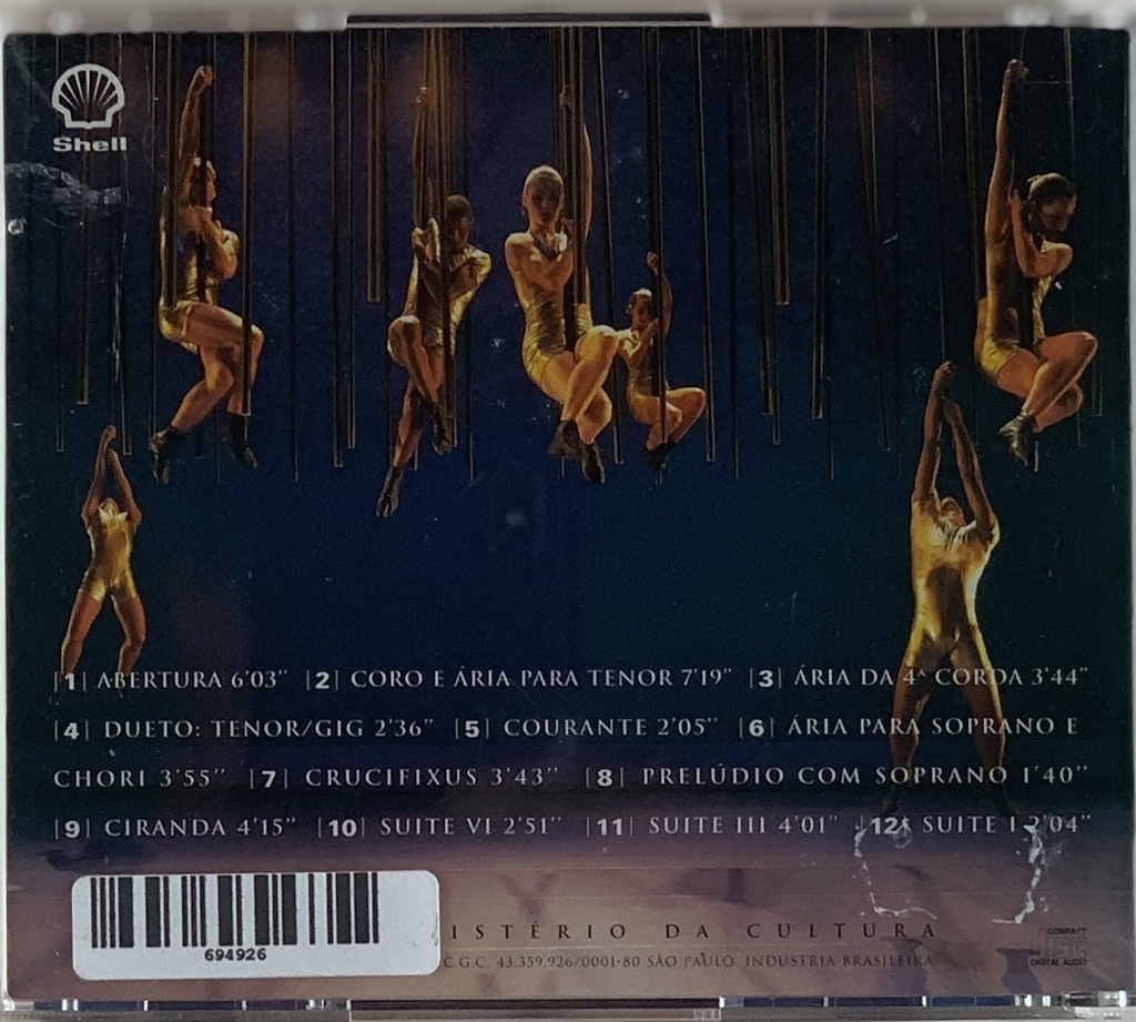 Marco Antônio Guimarães - Bach - Tso Grupo Corpo (CD usado)