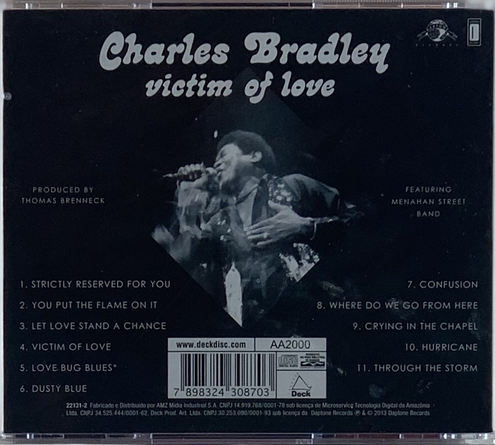 Charles Bradley - Victim of Love (CD novo)